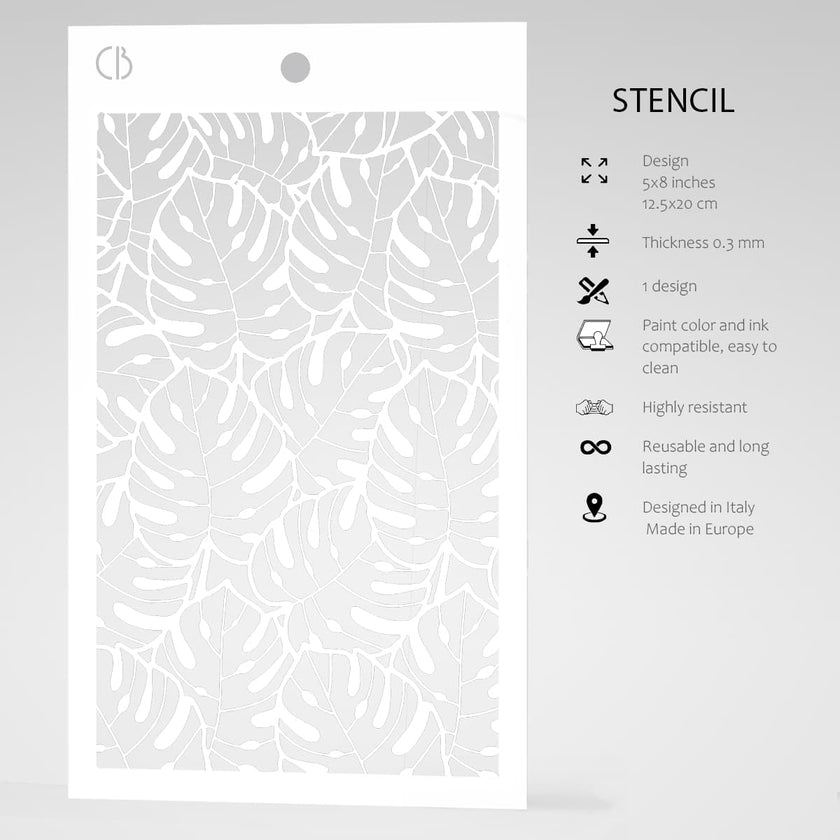 Ciao Bella Texture Stencil 5