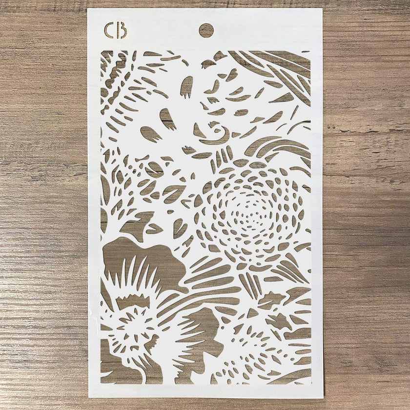 Ciao Bella Texture Stencil 5