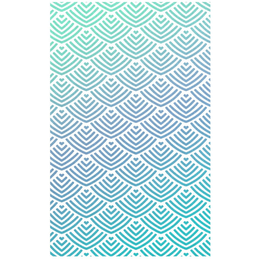 Ciao Bella Texture Stencil 5x8 Mermaid