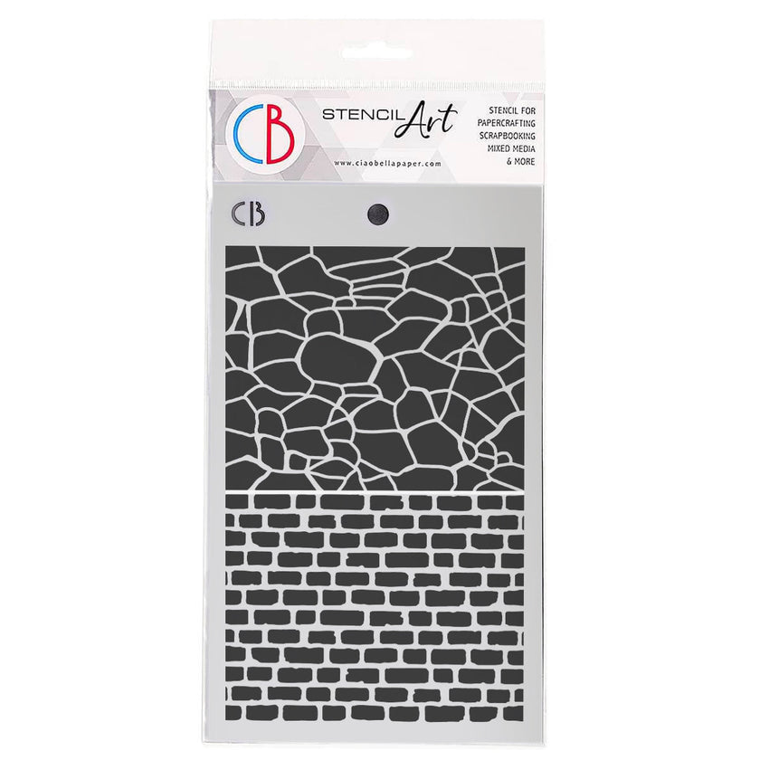 Ciao Bella Texture Stencil 5