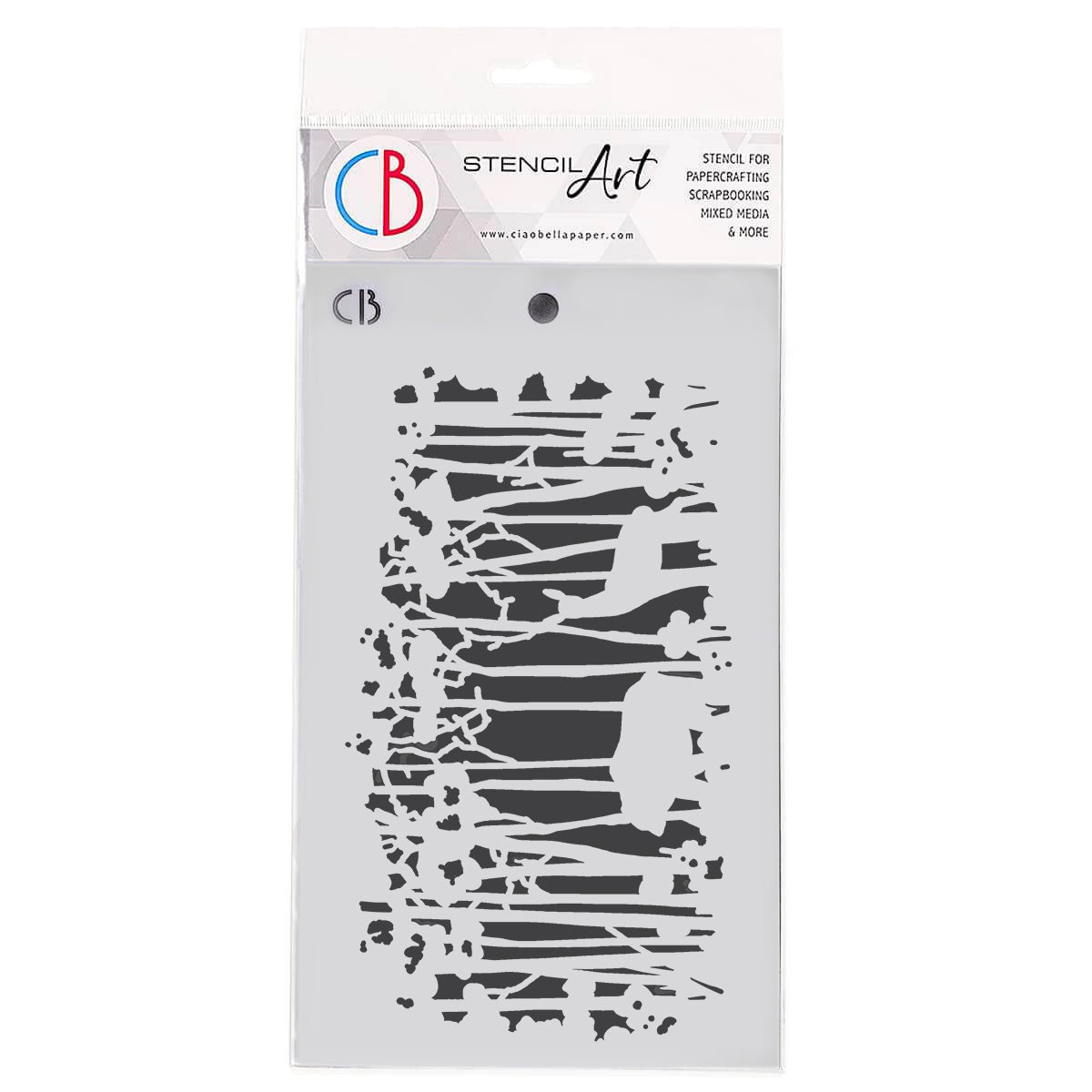 Ciao Bella Texture Stencil 5