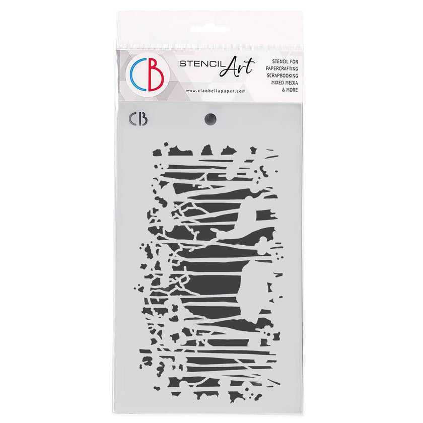 Ciao Bella Texture Stencil 5