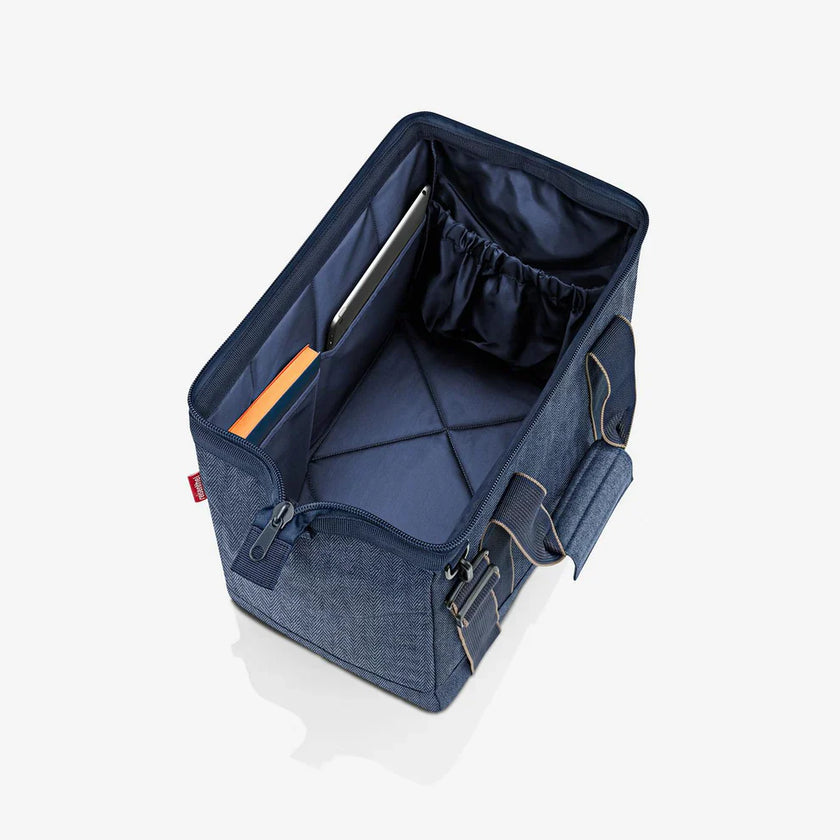 REISENTHEL - ALLROUNDER Medium Herringbone-Dark-Blue