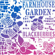 Ciao Bella Texture Stencil 8x8 Farmhouse Garden