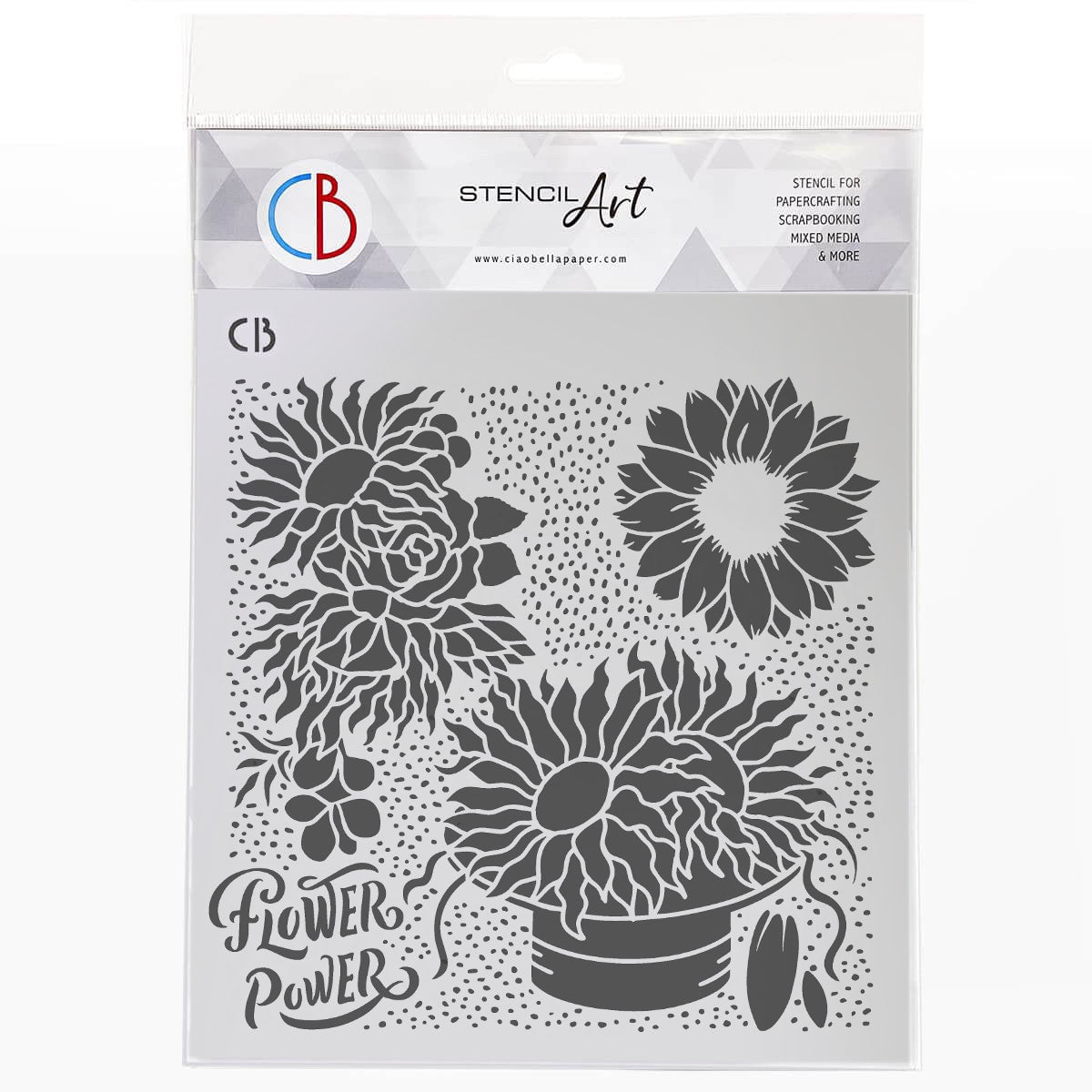 Ciao Bella Texture Stencil 8