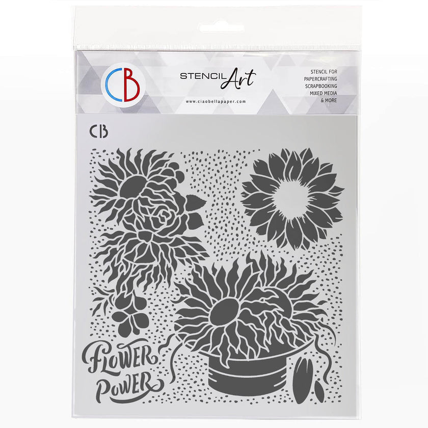 Ciao Bella Texture Stencil 8