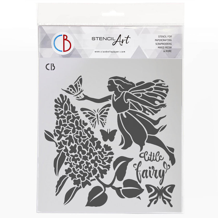 Ciao Bella Texture Stencil 8