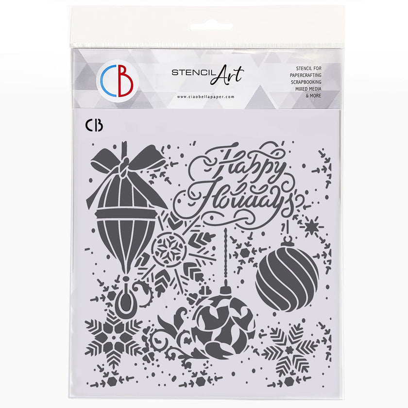Ciao Bella Texture Stencil 8