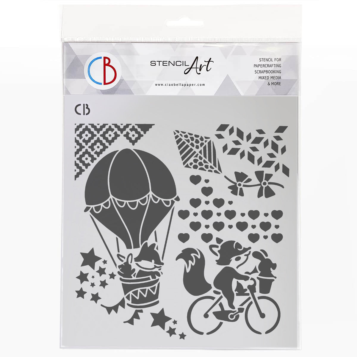 Ciao Bella Texture Stencil 8