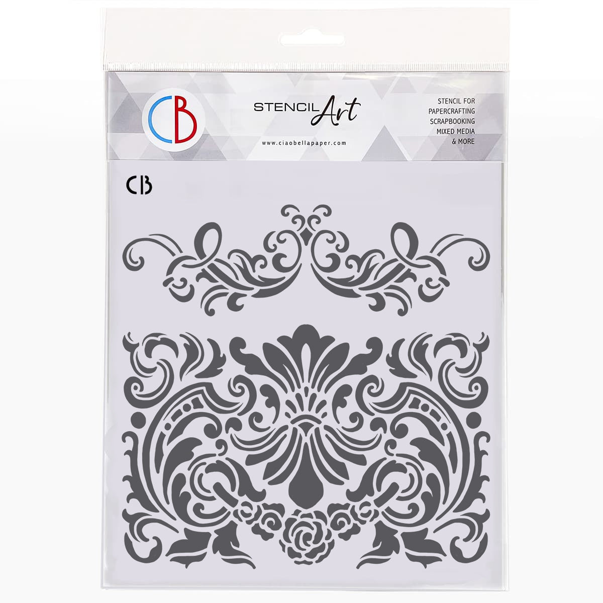 Ciao Bella Texture Stencil 8