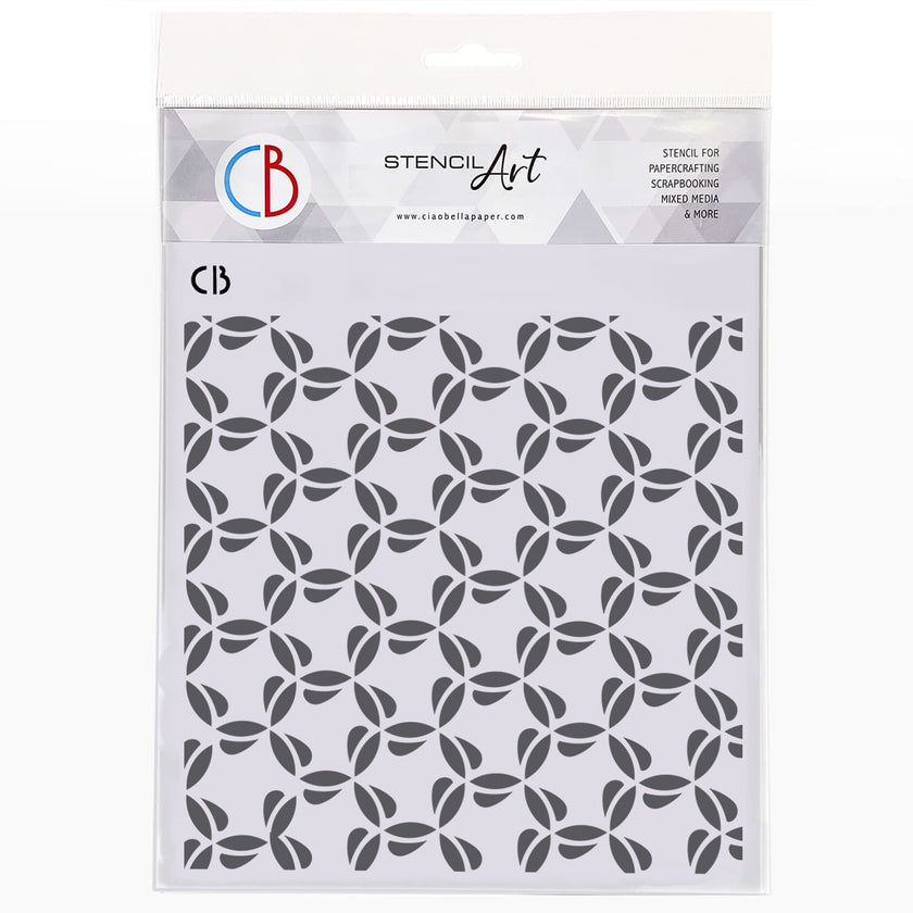 Ciao Bella Texture Stencil 8