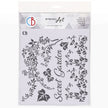 Ciao Bella Texture Stencil 8