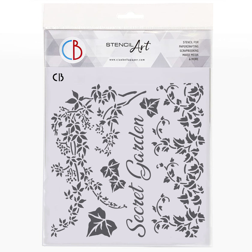 Ciao Bella Texture Stencil 8