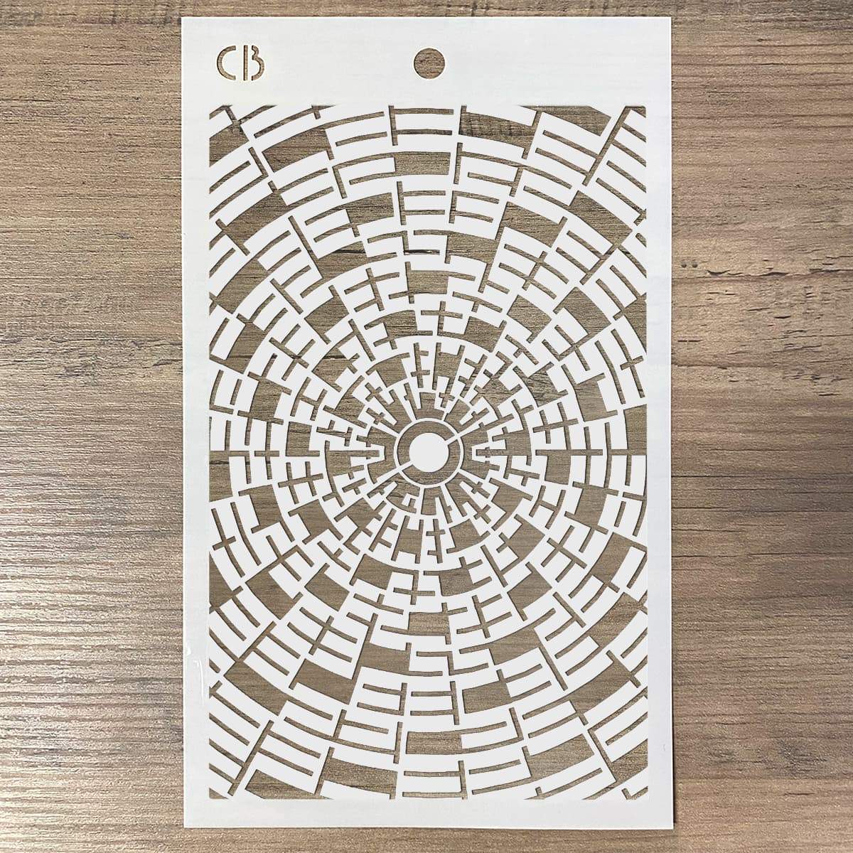 Ciao Bella Texture Stencil 5