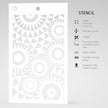 Ciao Bella Texture Stencil 5