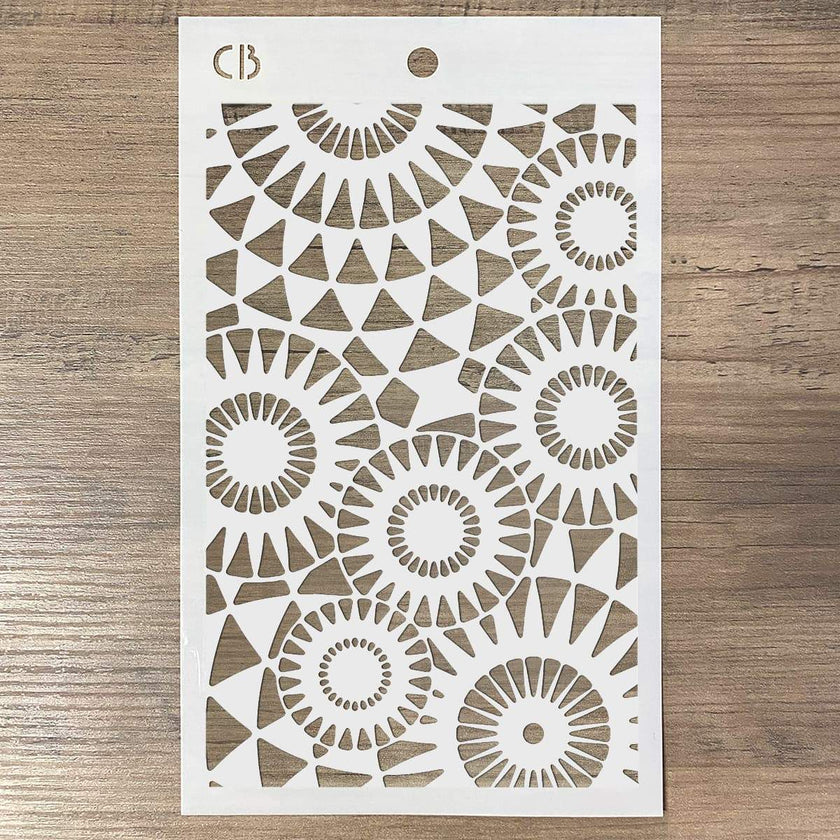 Ciao Bella Texture Stencil 5