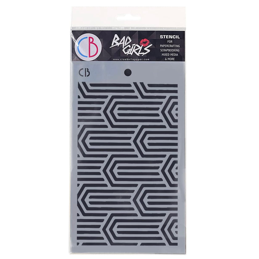 Ciao Bella Texture Stencil 5