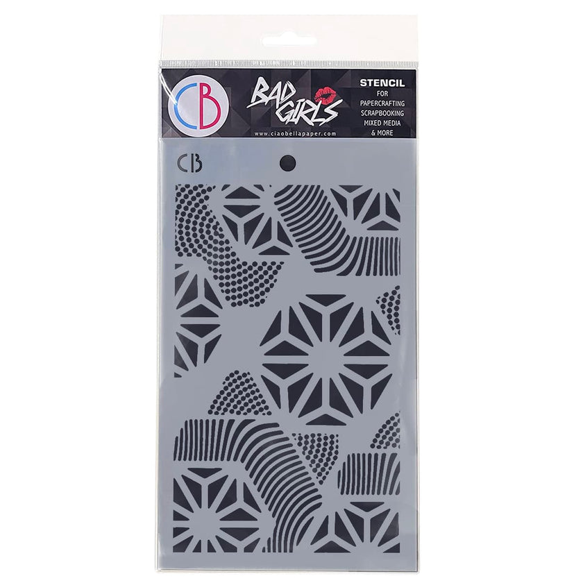 Ciao Bella Texture Stencil 5
