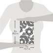 Ciao Bella Texture Stencil 5
