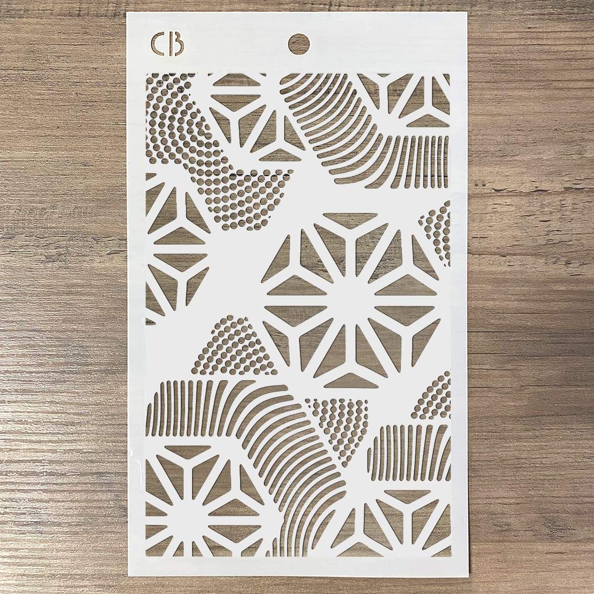 Ciao Bella Texture Stencil 5
