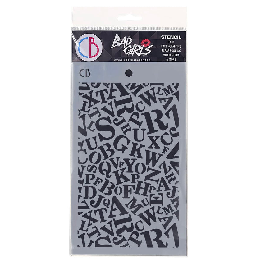Ciao Bella Texture Stencil 5