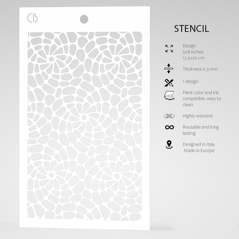 Ciao Bella Texture Stencil 5