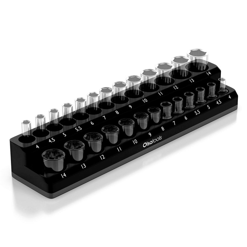 Supports magnétiques à 2 rangées pour douilles