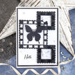 Moonstone Dies - Ribbon Threading Nesting Frames - Squares