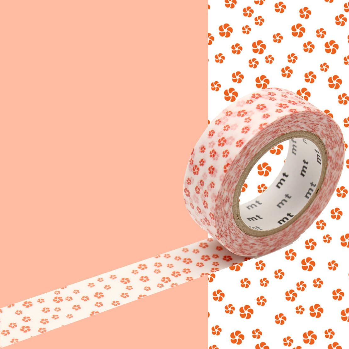 MT TAPES - Washi Tape 15mm x 7m Decorative Japanese Masking Tape