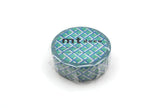 MT TAPES - Washi Tape 15mm x 7m Decorative Japanese Masking Tape