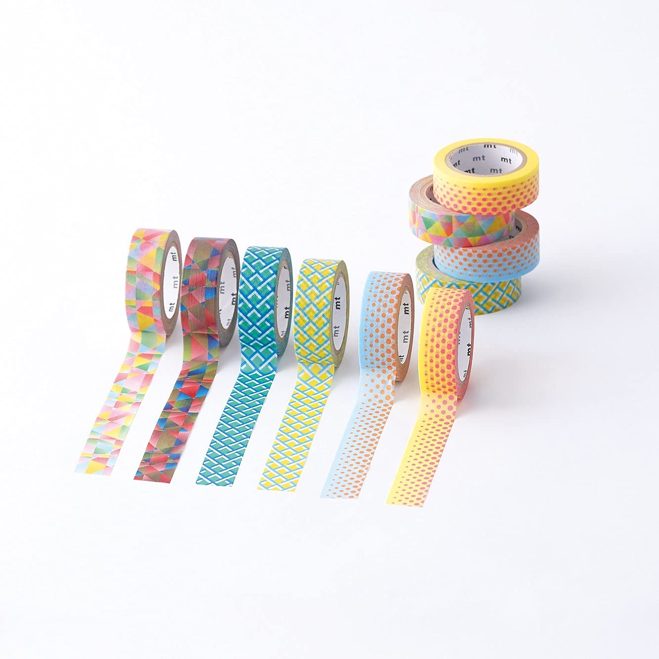 MT TAPES - Washi Tape 15mm x 7m Decorative Japanese Masking Tape