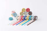 MT TAPES - Washi Tape 15mm x 7m Decorative Japanese Masking Tape