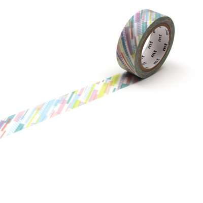 MT TAPES - Washi Tape 15mm x 7m Decorative Japanese Masking Tape