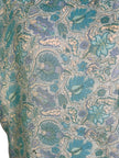 PRG6320 Sheer Avatar Pure Silk Side Slit Top