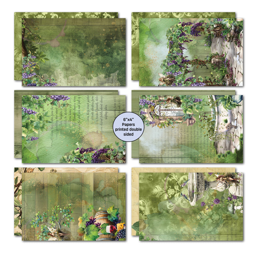 3Quarter Designs Magical Vines  6x4 Card Pack