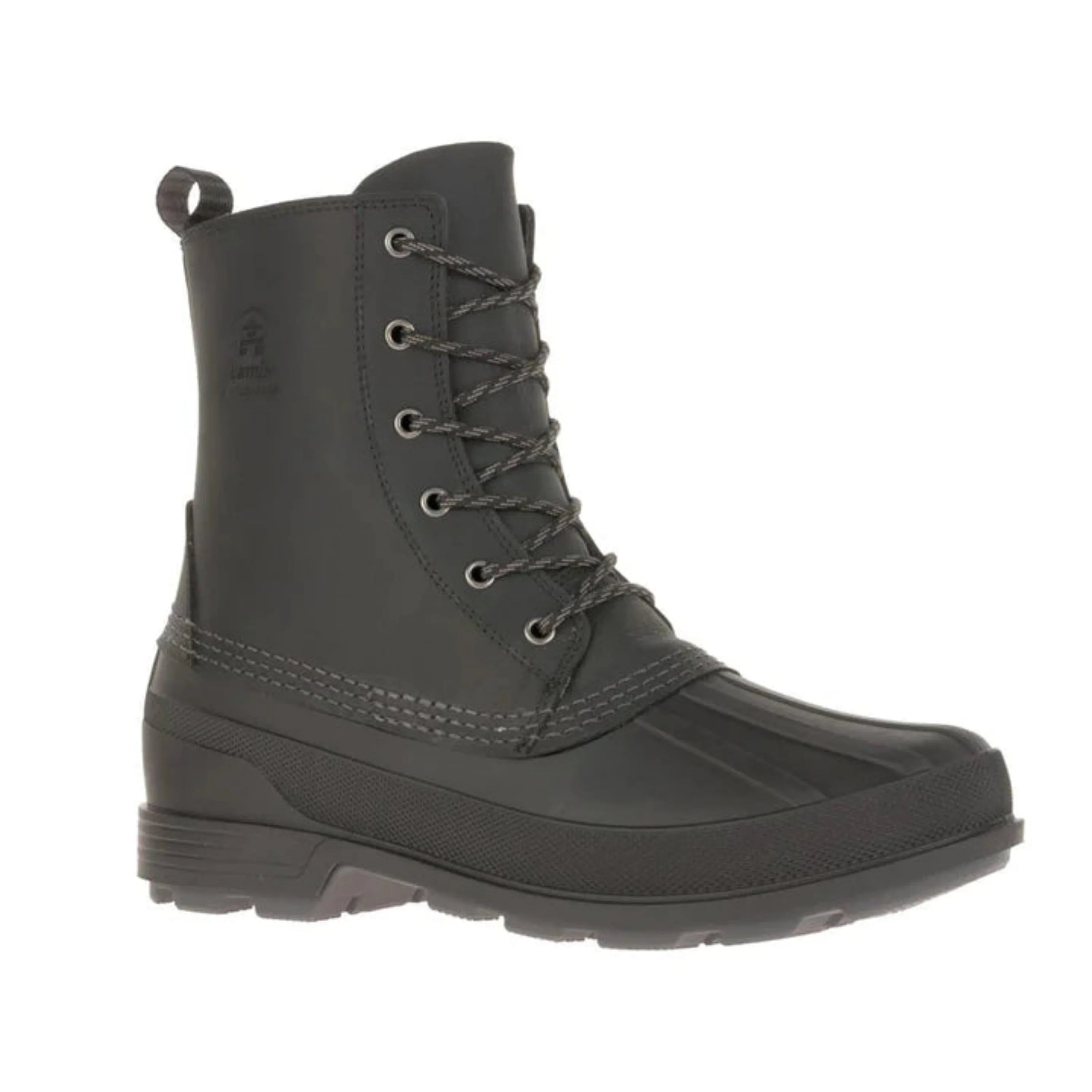 Kamik Men's Lawrence L Leather Side-Zip Winter Boots -20C / -5F Made In Canada!