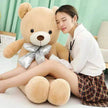Macaron Teddy Bear Plush: Soft 80-100cm Cotton Toy