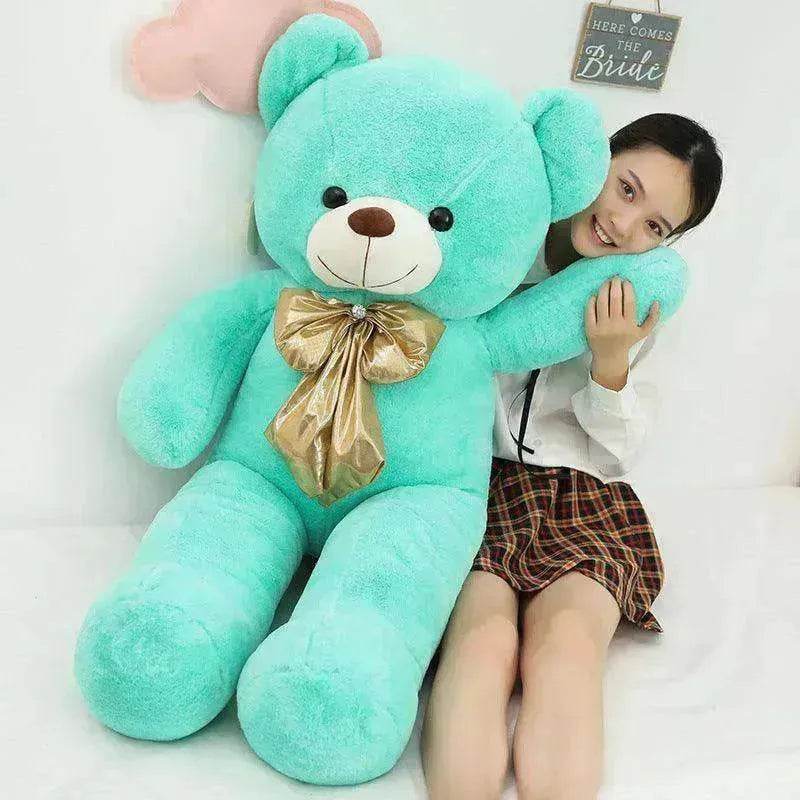 Macaron Teddy Bear Plush: Soft 80-100cm Cotton Toy
