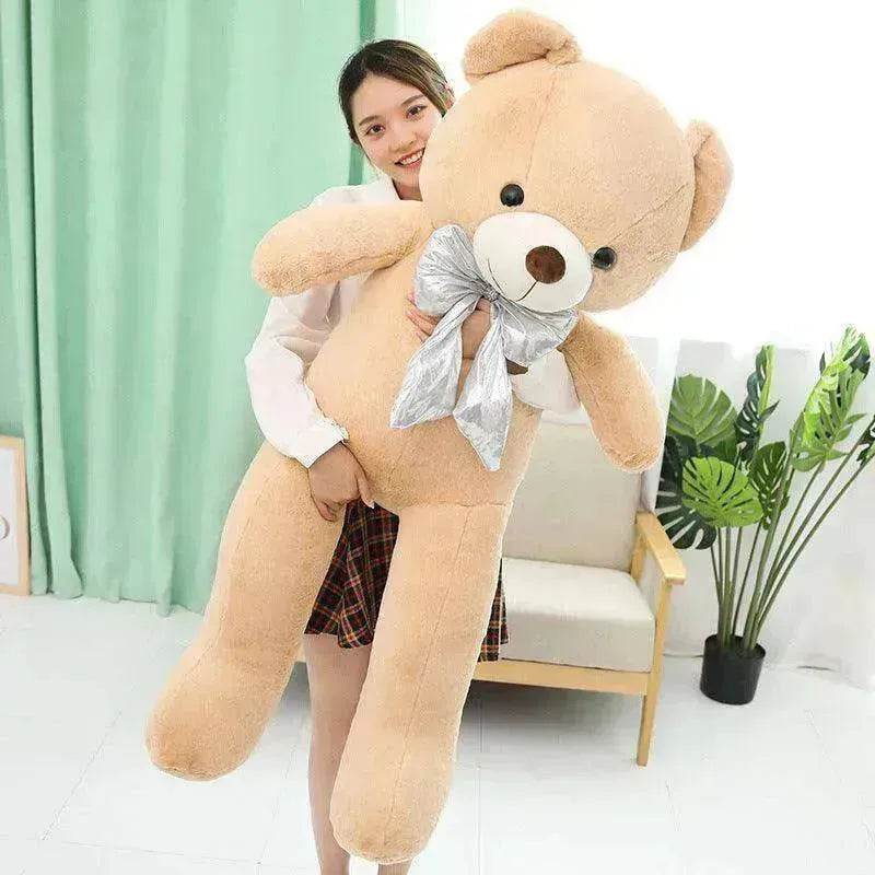 Macaron Teddy Bear Plush: Soft 80-100cm Cotton Toy