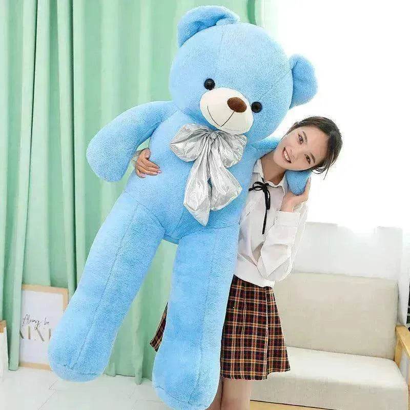 Macaron Teddy Bear Plush: Soft 80-100cm Cotton Toy