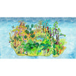 Madagascar Adventure- Wildlife Map- Panel