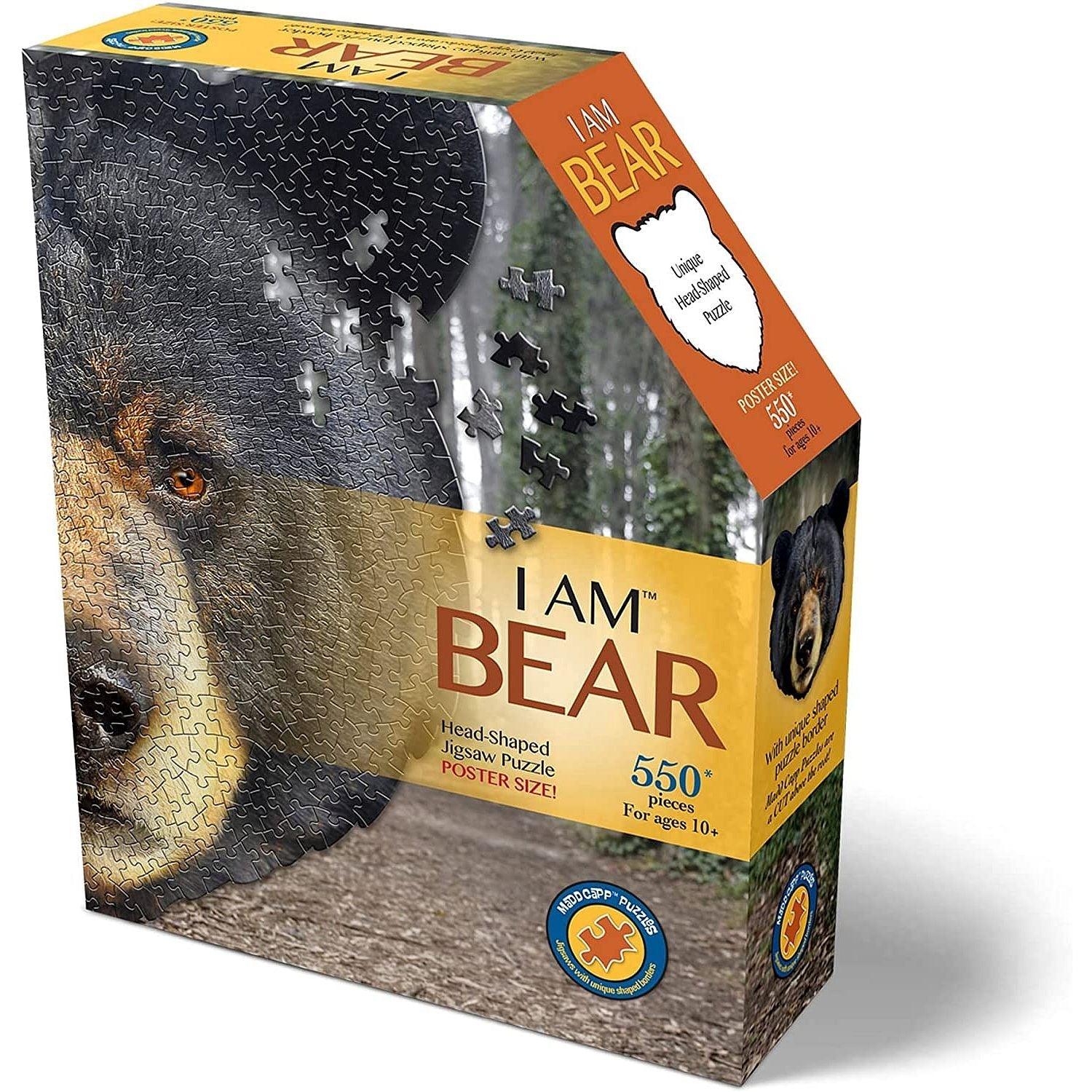 Madd Capp Puzzles - I Am Bear (550-Piece Puzzle)