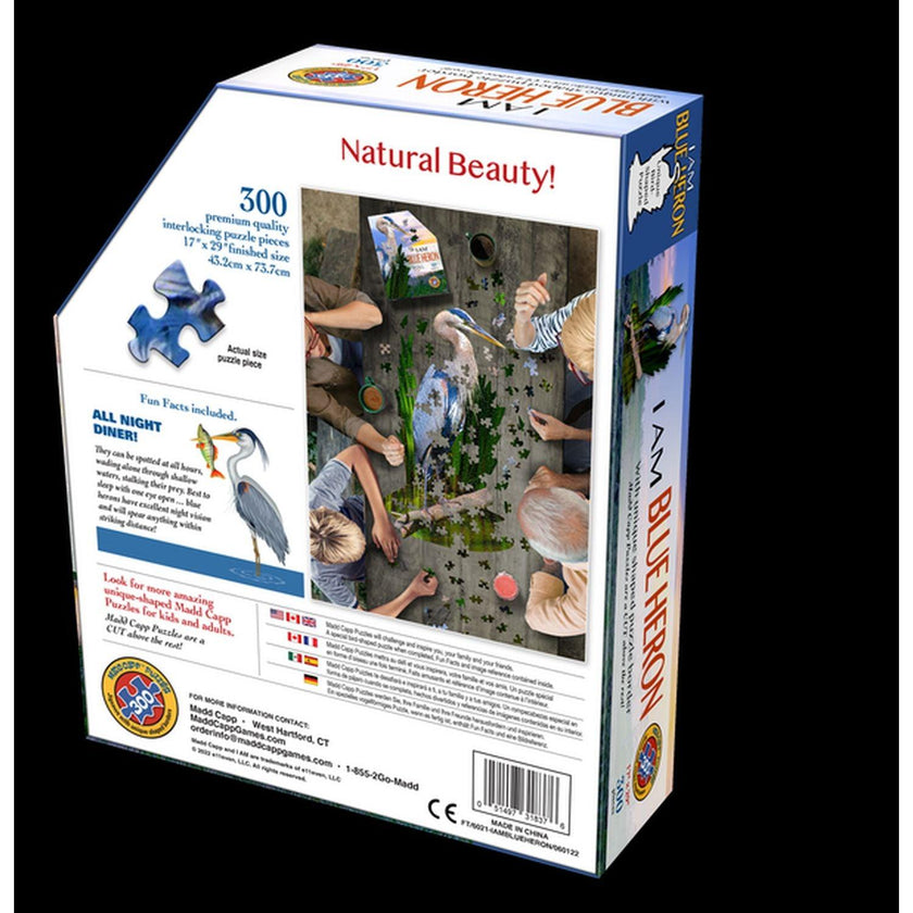 Madd Capp Puzzles - I Am Blue Heron (300 Pc)