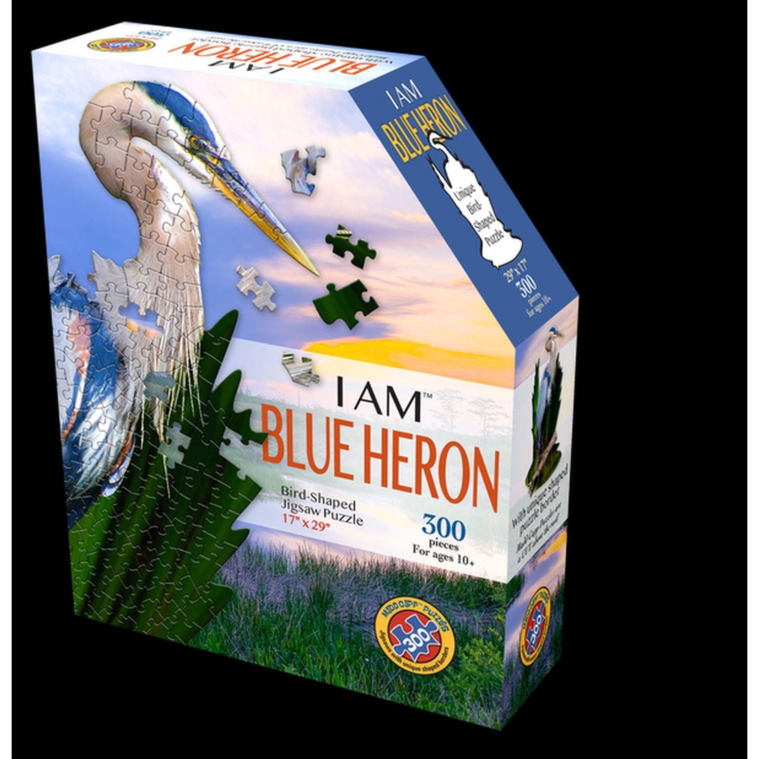 Madd Capp Puzzles - I Am Blue Heron (300 Pc)