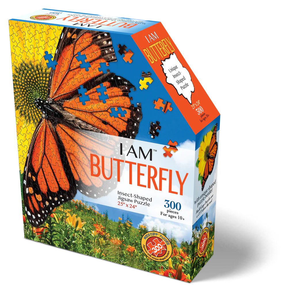 Madd Capp Puzzles - I Am Butterfly (300 Pc)