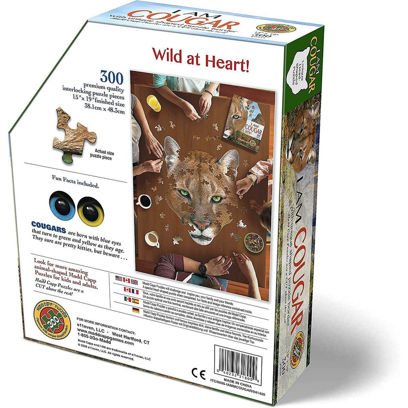 Madd Capp Puzzles - Je suis une Cougar (Jeu de 300 pièces)