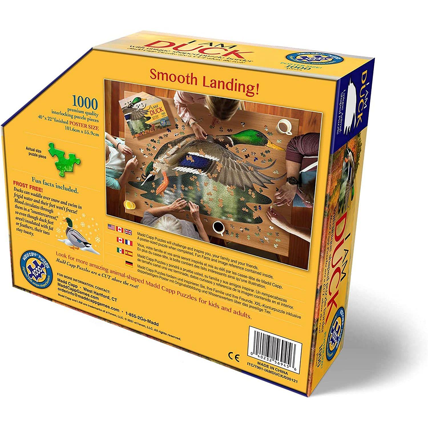 Madd Capp Puzzles - I Am Duck (1000-Piece Puzzle)