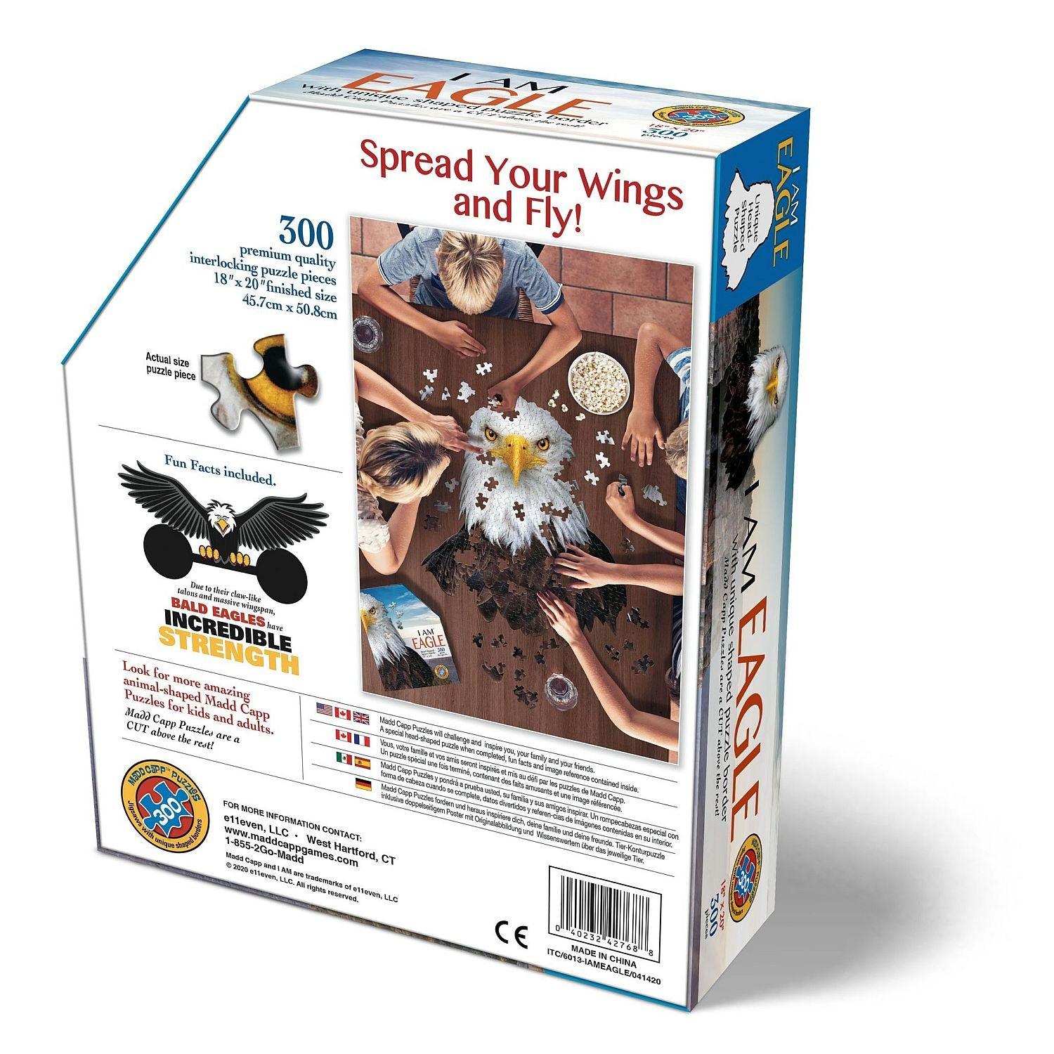 Madd Capp Puzzles - I Am Eagle (300-Piece Puzzle)