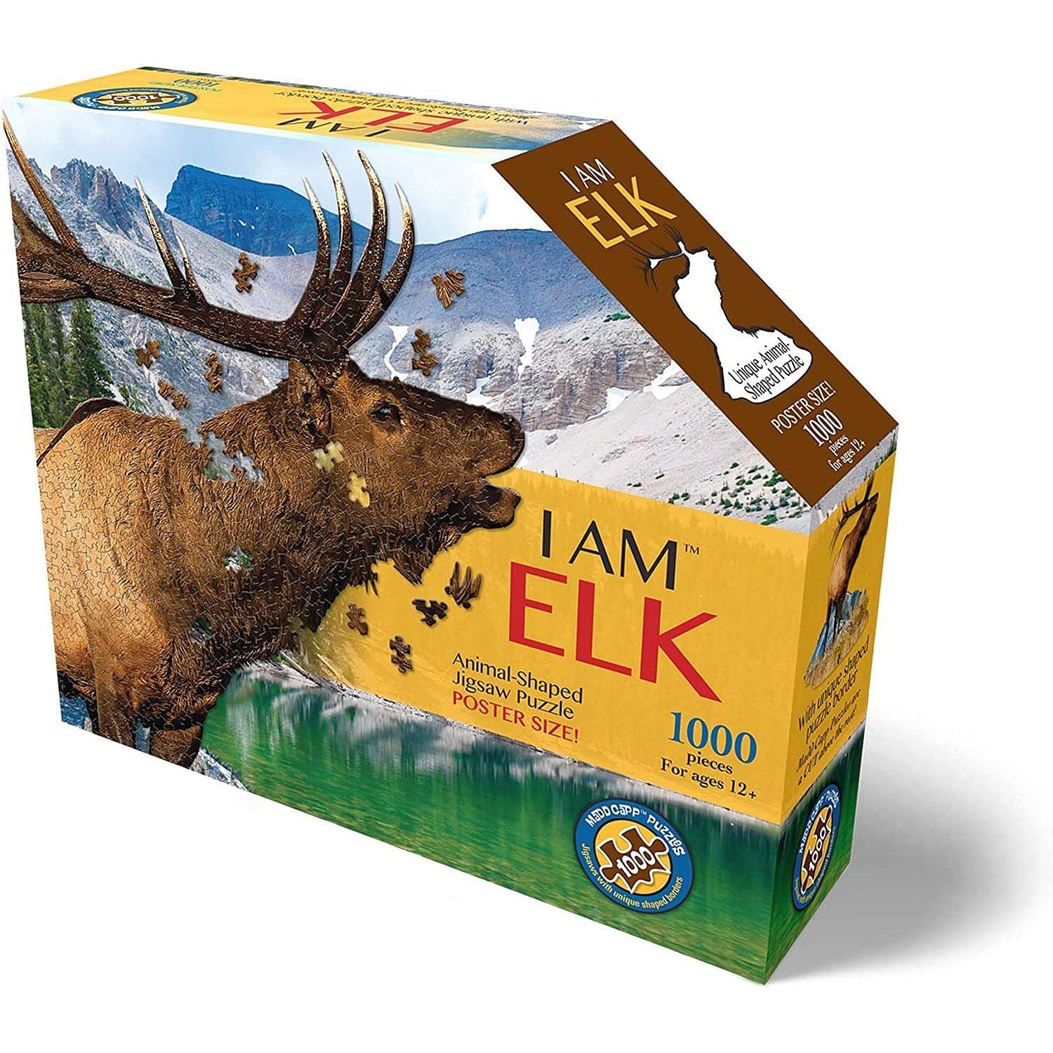 Madd Capp Puzzles - I Am Elk (1000-Piece Puzzle)