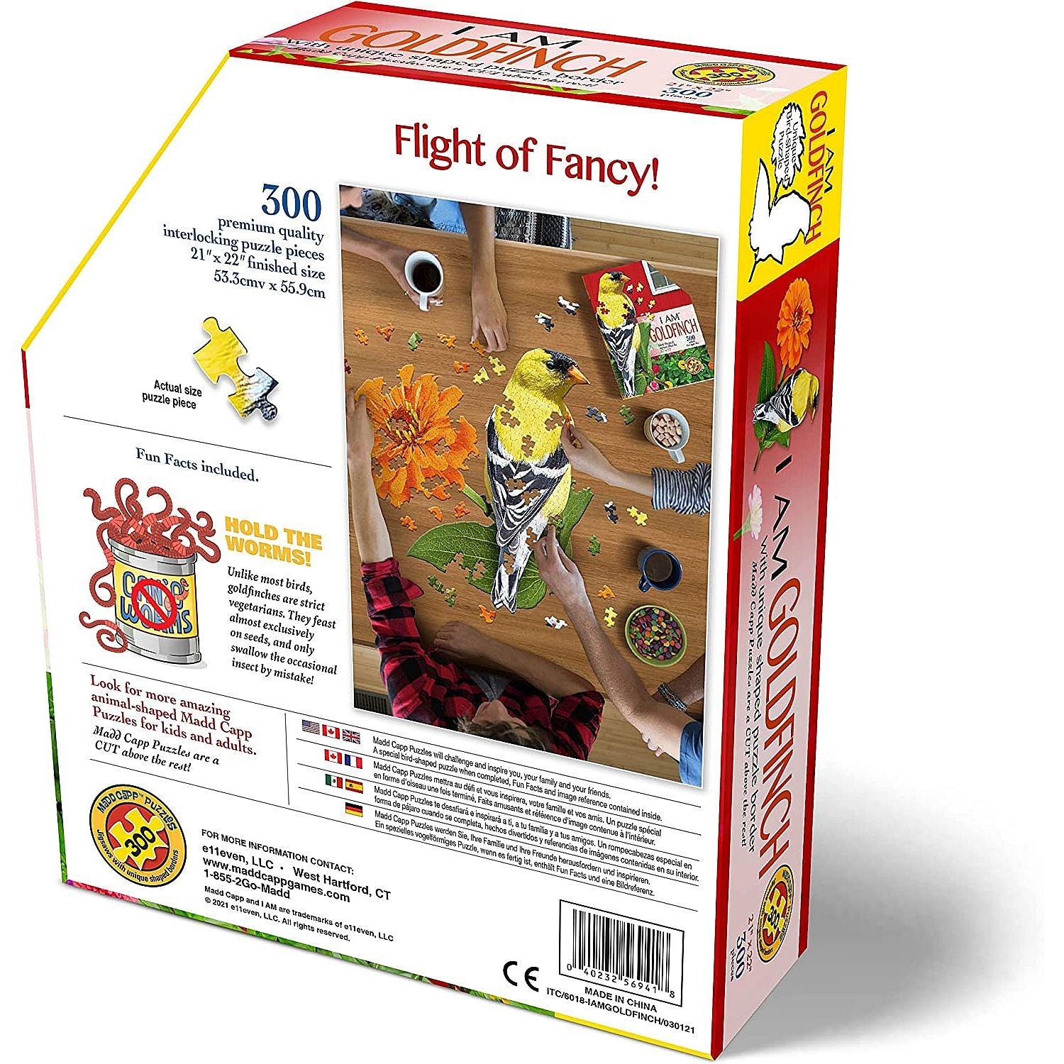 Madd Capp Puzzles - I Am Goldfinch (300-Piece Puzzle)